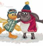 Swim Buddies from Cross Stitch Crazy 199