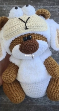 Crochet Wonders Design - Crochet Funny Bear - Olga Kurchenko - Outfit Lamb for Bear - English, German and Spanish