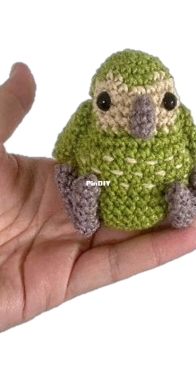NZHookedDesigns  - Martina Post - Kākāpō
