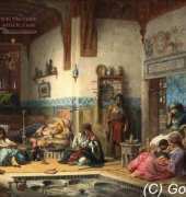 Golden Kite GK 1737 - The Nubian Story Teller in the Harem