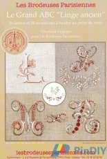 LBP - Les Brodeuses Parisiennes - Le Grand ABC du Linge Ancien Complet PCS