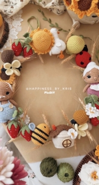 Happiness by Kris - Kristina Lysova - Кристина Лысова - Summer Wreath - Летний венок - Russian