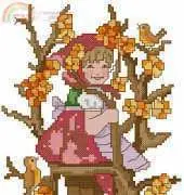 Hummel The Apple Tree Girl from magazine pcs