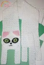 Crochetions - Shelley Brown - Kitty Cat Scarf