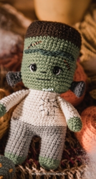 Dani Diro Handmade - Daniela Diaz - Mini Frankenstein - English
