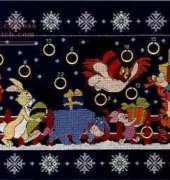Designer Stitches - Disney Winnie the Pooh H35 Poohs Advent Calendar
