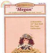 Td Creations 7153 - 13 inch Crafters Collectible Bed Doll Series - Megan