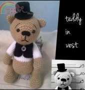 Teddy in vest