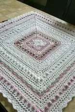 Amy Dorr - Lace Baby Blanket