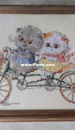 Finished embroidery