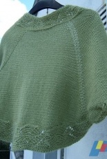 Winterberry Shrug by Lisa Sisk / This is Knit-Free