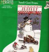Candamar Designs 50974 - Snowman Stocking