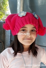 Cute Kids Joker Beanie by Joanita Theron-Free