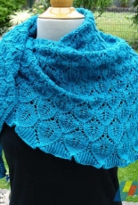 Rosina Shawl/Wrap by FadenStille -German-Free