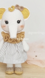 Green Frog Crochet - Thuy Anh - Đặng Thùy Anh - Ellie the Elephant - Turkish Translated