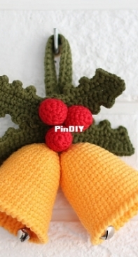Dorogina Toys - Knitted World by Elena - Elena Dorogina - Christmas Bells