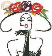Ty Wilson Hat with Roses