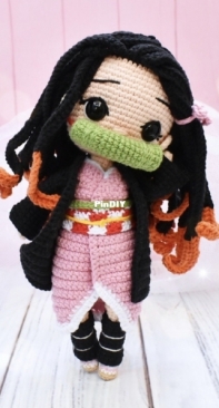 Amineko amigurumis - Daniela - Nezuko