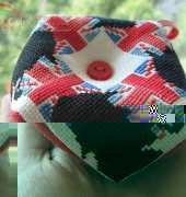 English Biscornu from Tatiana Khabarovsk
