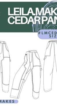 Leila Makes - Cedar Pants - 00-36