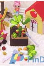 Felt Happy Farm by   Pick handmade Chinese
