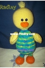 Crochet Rox - Roxann Skvarj Stetzer - Radley the Duck