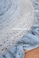 Coquillage Shawl by Ker Gwened Knits - English, French - Free