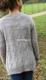 Heart Cardigan by Ewelina Murach
