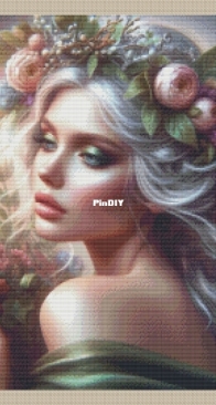 Hada de las flores - Flower Fairy by Majabel Creaciones XSD