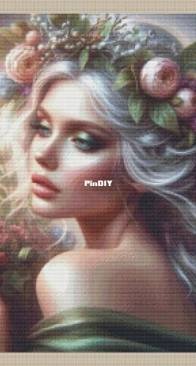Hada de las flores - Flower Fairy by Majabel Creaciones XSD