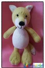 twinsknit - Red Knitted Fox