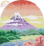 Mystical Mountain by Sheila Hudson from Cross Stitch Collection 95
