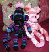Lissylane Designer-Free-Sock Monkey