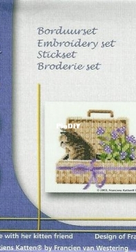 Lanarte - Franciens Kitten 90158 Mara in a Case with her Kitten Friend XSD
