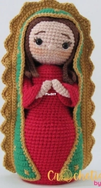 Crochetique by Nana - Mariana Hernandez - Our Lady of Guadalupe - Virgen de Guadalupe - Spanish