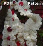 Ohio Crochet Lady - Ruffle Scarf - free