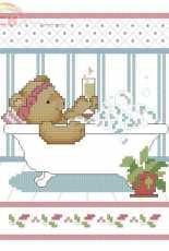 Leisure Arts 348 Teddies 05 Bathing Teddy