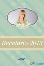Recetario 2013 - Silvia Valdemoros /Spanish