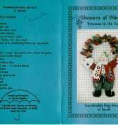 Showers of blessing-Snowbuddy rag wreath
