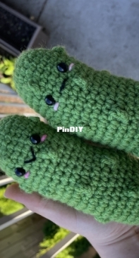 Crochet pickles!