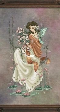 Bella Filipina Cross Stitch Designs BF030 - Maria Makiling by Aldrin Jay C. Parilla