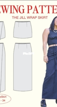 Jessilou's Closet - Jill Wrap Skirt