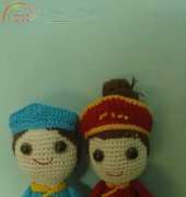 Vietnamese wedding dolls