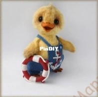 AuntieBeeToys - Yana Martovytska - Billy the Duck - Яна Мартовицкая - Утенок Билли - Russian