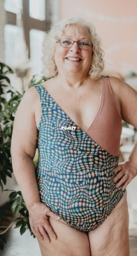 Madalynne Sew Lingerie - Henrietta One Piece Swimsuit - Maddie Kulig - Size xs-5xl