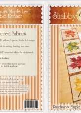 Shabby Fabrics - Patchwork Maple Leaf Table Runner