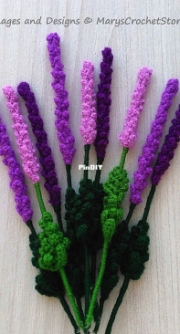 Mary Franko - MarysCrochetStories - Lavender - English