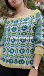 Welsh Sweater by Charlotte Spagner-Free