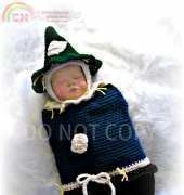 Sandys Cape Cod Originals - Sandy Powers - Scarecrow Cocoon And Hat 587
