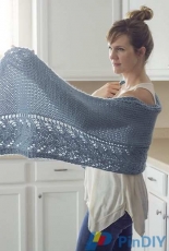 Dandiliongirl Designs-Entrelacés Shawl by Melissa Schaschwary